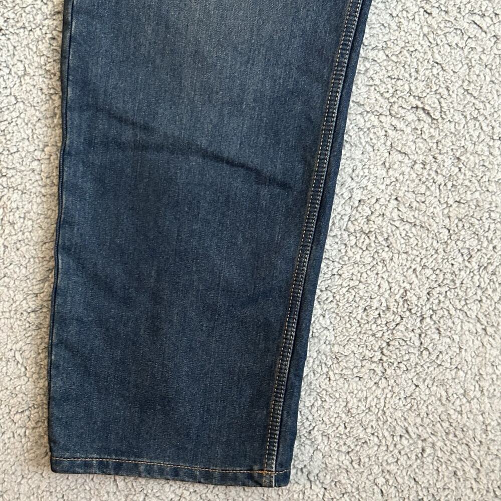 Red Head Jeans Mens size 40x32 Darkwash Workwear Dadcore - Picture 7 of 16